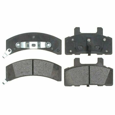 R/M BRAKES BRAKE PADS OEM OE Replacement With Hardware Metallic PGD368M